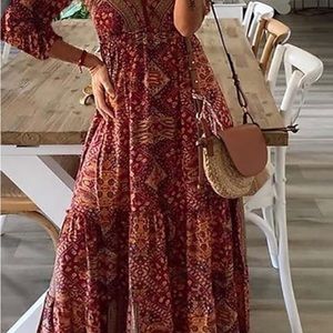 Women’s A-line Maxi Dress